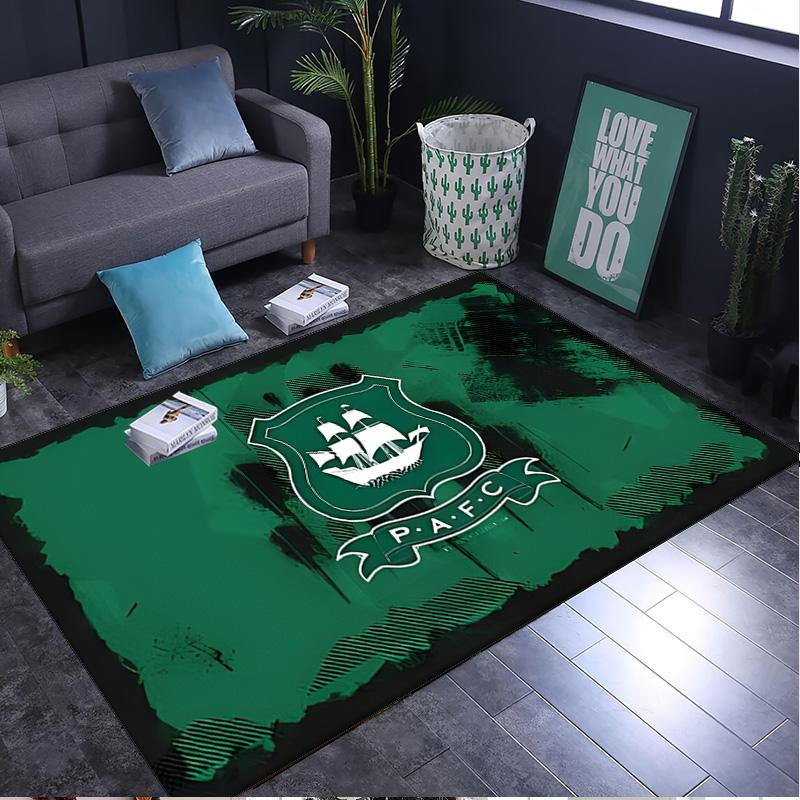 1PC rug Pafc Ship Crest Emblem Carpet, Chair Rug,Area Rug for Office Bedroom living rooms bedroom, Doormat decor Christmas fan gifts