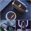 Mini Car Charger Fast Charging USB Type C Car Phone Charger For Volkswagen VW Scirocco Jetta Beetle Golf Passat Polo Tiguan zo5