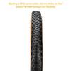 Xtahdge Mountain Bike Tires 20/26/27.5/29/700C Replacement Folding MTB Tires for Mountain and Road Bikes