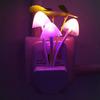 EU/US Plug Sensor LED Beautiful Light Romantic Abajur Infantil Mushroom Night Light Dreambed Illumination for Kids Bedroom