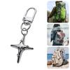 Fashion Moon and Star Keychain Fashion Zinc Alloy Metal Keyring Unique Handbag Charm Decoration Gift for Men and Women