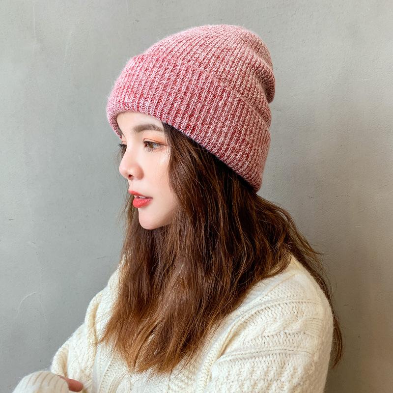 Czapki jesienne zimowe dla kobiet futro królika czapka typu beanie z dzianiny męskie zewnętrzne wiatroszczelne czapki narciarskie ciepła czapka z czaszkami damska czapka z daszkiem