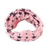 Stars Children's Cotton Neckerchief Kids Boy Girl Scarves Shawl Unisex Winter Knitting