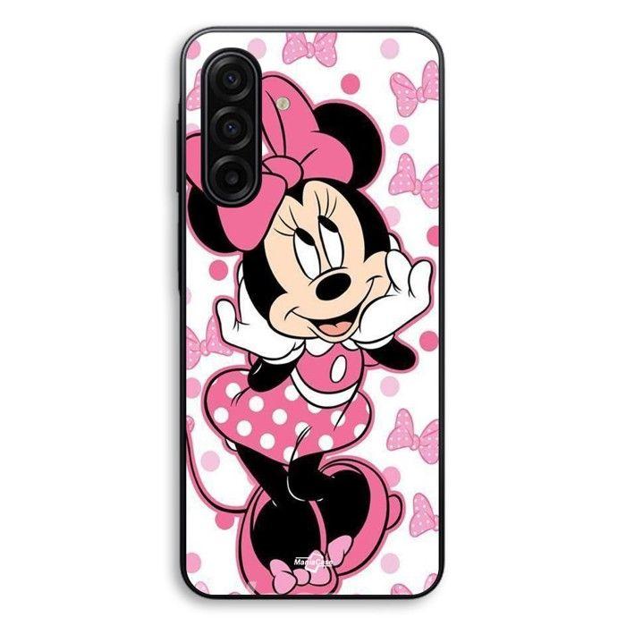 Coque Pour Samsung Galaxy A17 Minnie Mouse rose Disney Cartoon Maniacase noir