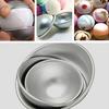 2Pcs 4.5/5.5/6.5cm 3D Aluminum Alloy Homemade Round Sphere DIY Bath Bomb Mold