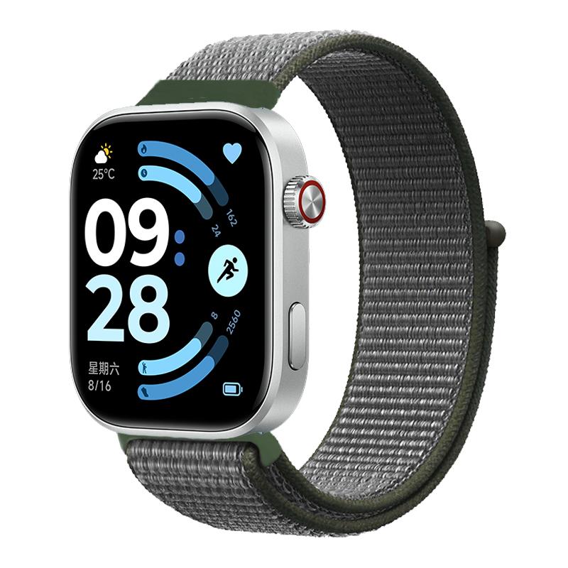 Nylon Loop Strap for Redmi watch 6 5 4 SmartWatch Accessories sport Replacement bracelet correa for xiaomi Mi band 8 9 pro Band