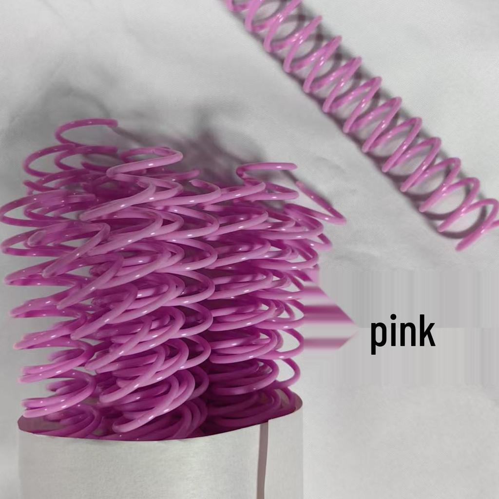 Colored PVC Binding Rings for A4, B5, A5 Loose Leaf Books - 30, 26 Holes