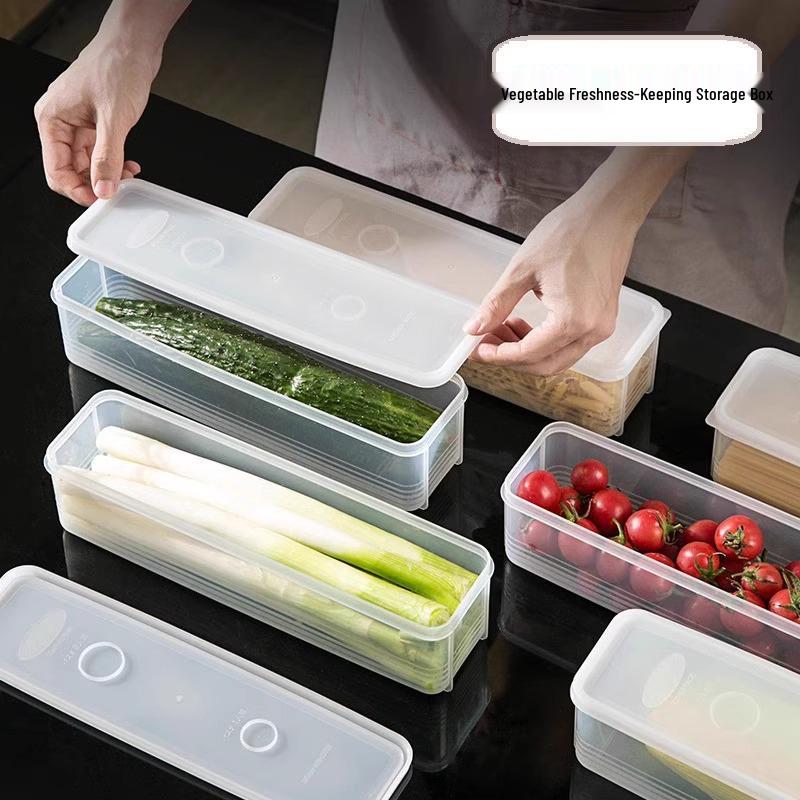 

Cilantro & Scallion Storage Box - Keep Vegetables, Eggs, Noodles, Garlic & Ginger Fresh Cilantro & Green Onion Box [Set of 1]