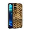 Fashion Snake Skin Phone Case For Apple iPhone 13 12 Mini 11 Pro XS Max XR X 8 7 6S 6 Plus SE 2022 2020 5S 5 Soft Black Cover