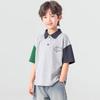 Boys' Casual Printed Polo Shirt