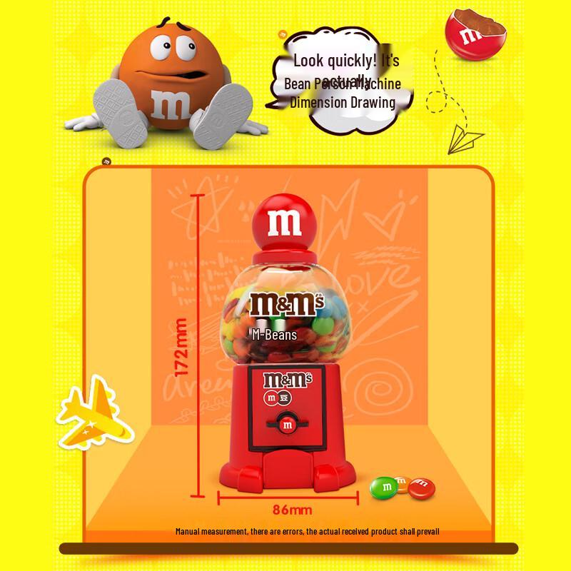 M&M's Milk Chocolate Candies with Dispenser