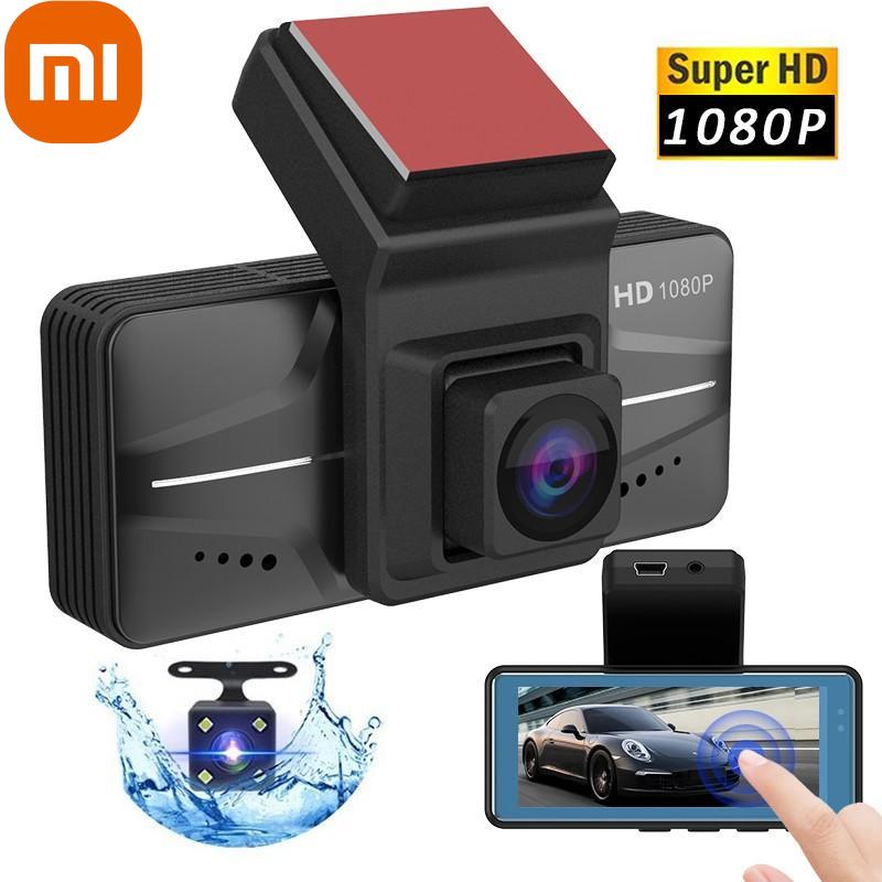 

Автомобильный видеорегистратор Xiaomi HD 1080P с сенсорным экраном и двумя объективами, автомобильный видеорегистратор ночного видения, видеорегистратор для вождения, циклический рекордер, видеорегистратор