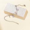 Daisy Flower Enamel Charms Bracelets Girls Imitation Pearl frangipani Plumeria Spring Summer Hand Chain Jewelry Stainless Steel