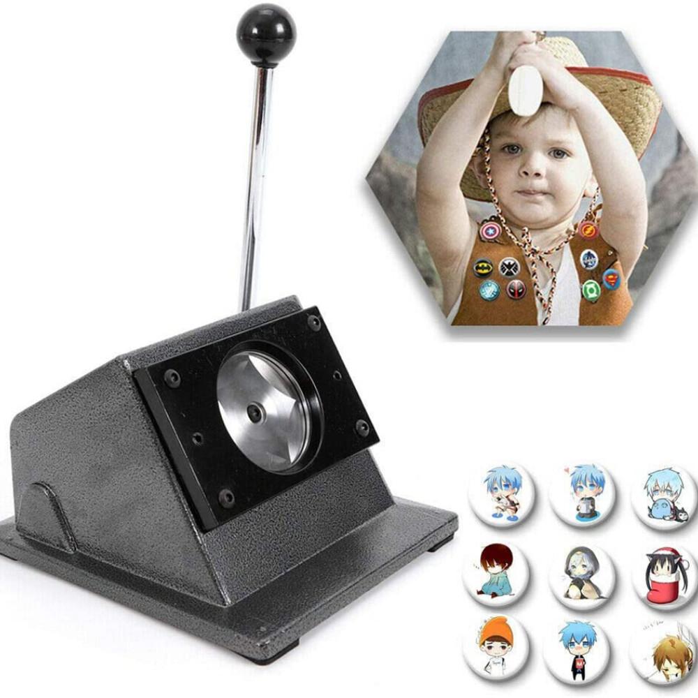 25MM-75MM DIY Runder Papier-Schneidekreis-Messer Knopf-Abzeichen Kreis-Papier-Schneidemaschine Abzeichen-Knopf-Hersteller Kreis-Schneider