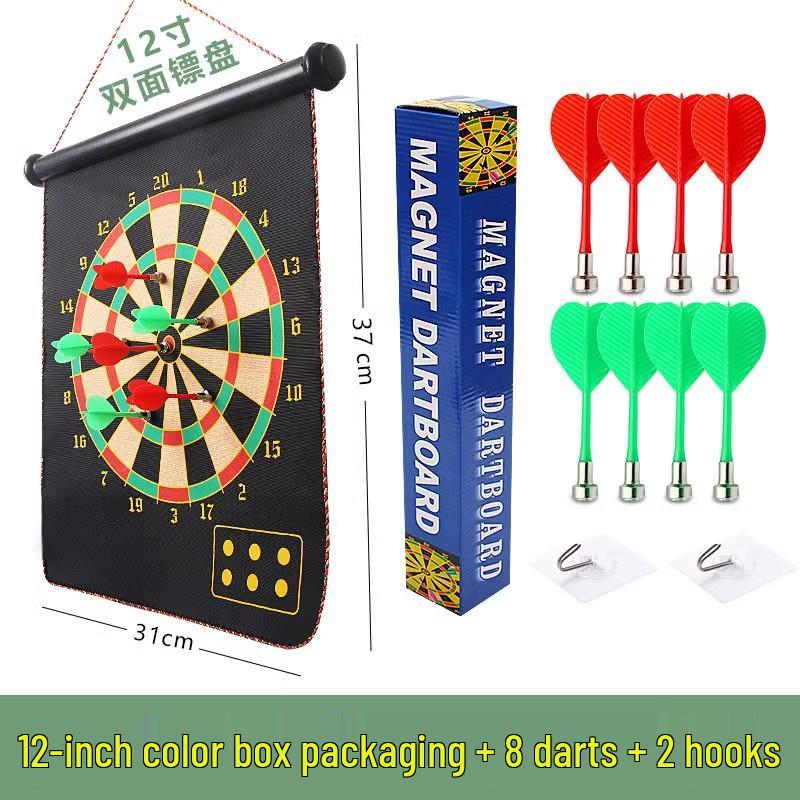 Children's Indoor Magnetic Dartboard Set: Safe, Fun Target Game