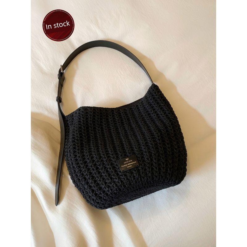 

South Style Chio2nd Cowhide + Beeswax Dream Summer Tote Bag Women s Summer Woven Bag Shoulder Messenger Bag