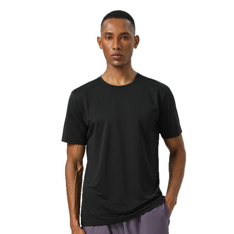 Herrars Reflekterande Snabbtorkande Antibakteriell Utomhussport T-shirt
