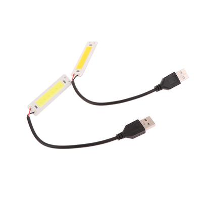 Dc 5V Usb Led Light Source 2W Cob Strip Bar Bulb 60X15Mm Warm Cold White 3000K 6500K For Diy Work Lamp