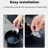 Lightweight Portable Outdoor Camping Bowl Drain Spout PP Versatile Extended Mouth Hand Drip Coffee Guide Nozzle Camping Tool