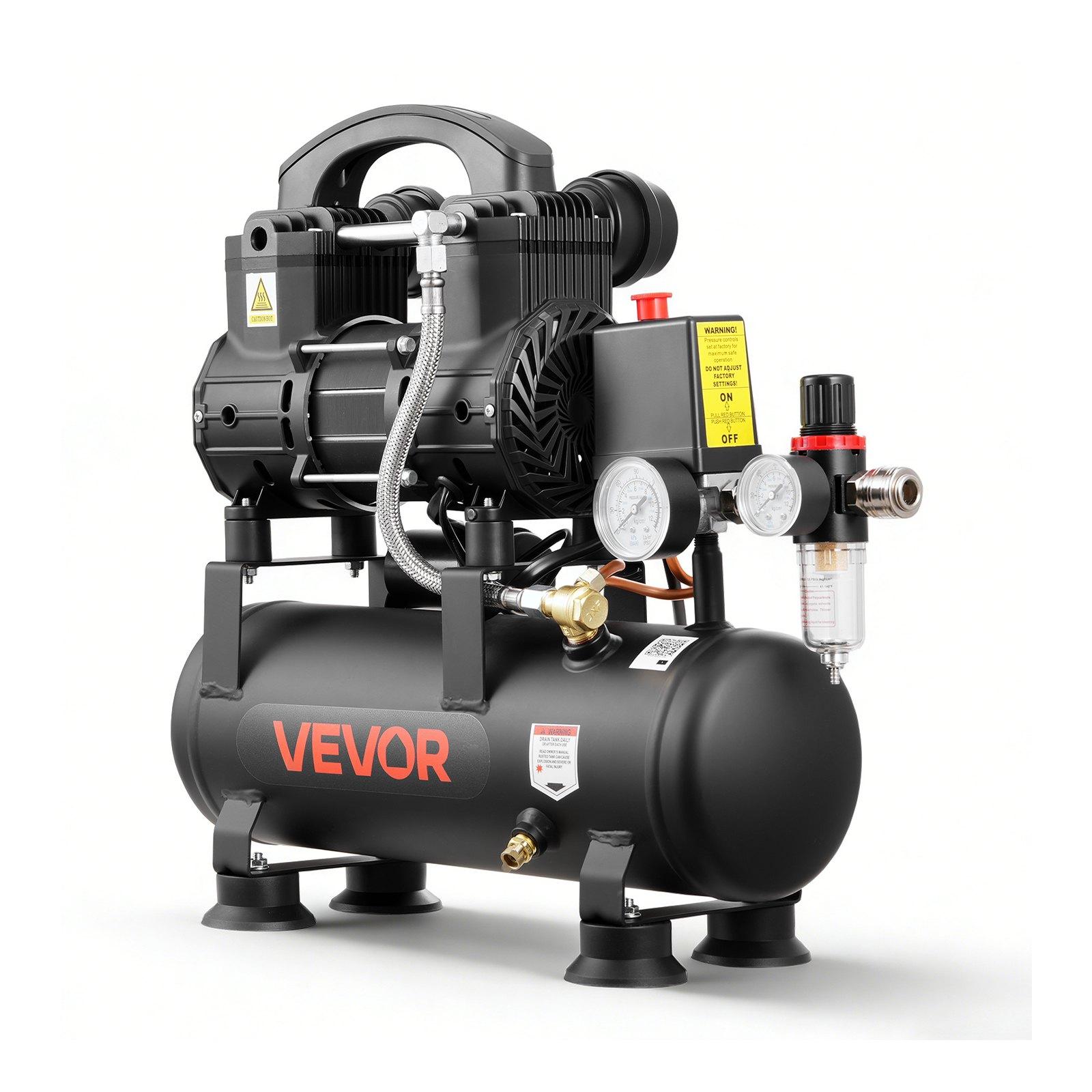 VEVOR 6L Air Compressor, 0.75KW