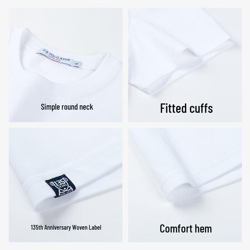 U.S. Polo Assn. T-shirt casual a maniche corte da uomo