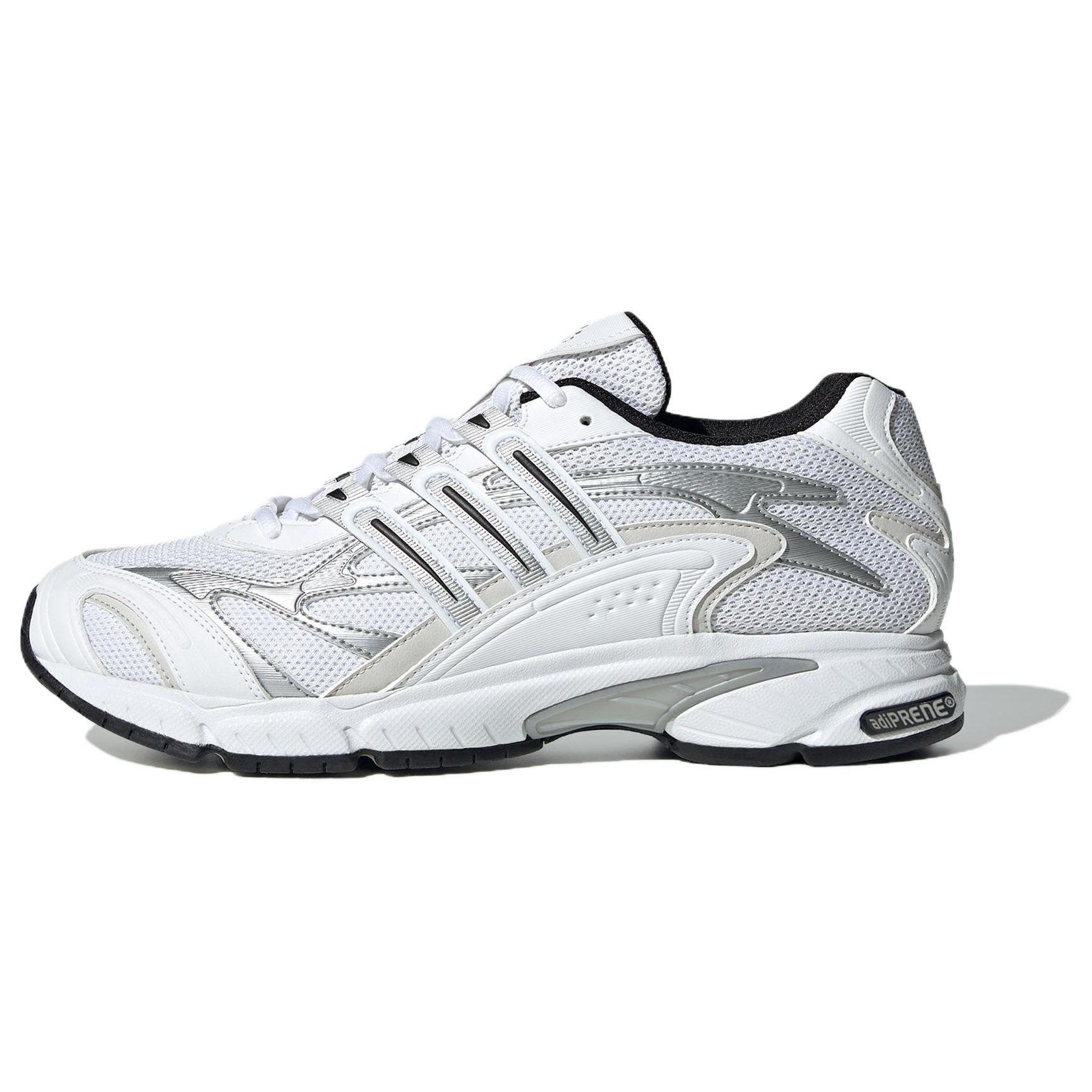 

Adidas Temper Run 2.0 Trendy Lightweight Low-Top Lifestyle Sneakers Unisex Sneakers White Black IH0402 41⅓