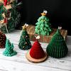 10-25cm 3D DIY Christmas Tree Candle Silicone Mold Christmas Gift Christmas Tree Resin Gypsum Silicone Mold Christmas Decoration