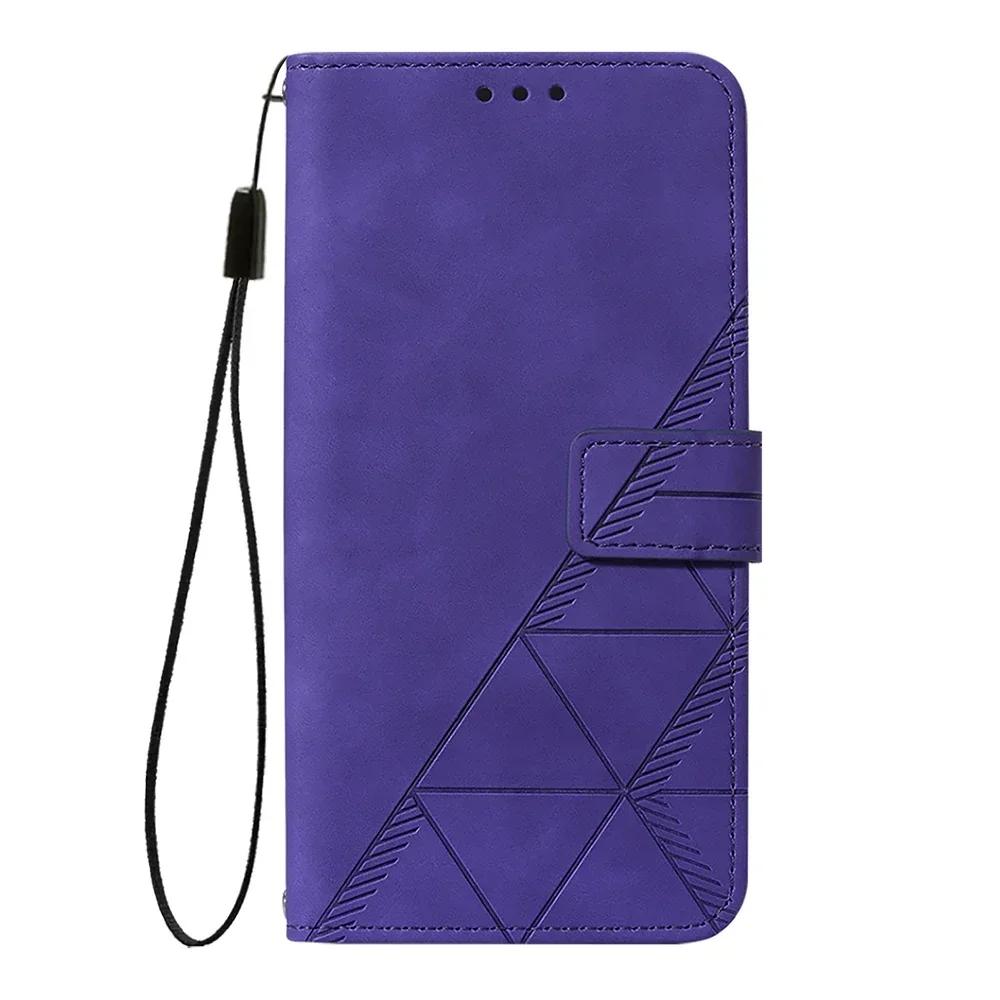 Geometric Leather Wallet Case For Nokia HMD Fusion Skyline Pulse Plus Pro X10 X20 X30 G10 G11 G20 G21 G22 G42 G310 G400 C22 C32