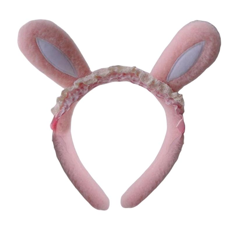 

Rabbits Bear Furry Headband Sweet Bear Furry Headwear Hairbands Headwear Bear Hairbands Birthday Party