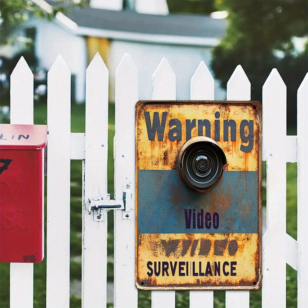 Vintage Metal Wall Art Sign 7.87x11.8 Inches - Perfect for Home, Bar, Garden, Cafe, Garage & Outdoor Decor