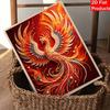 5D DIY Pearl Diamond Painting Kit Majestic Phoenix Full Drill Embroidery Mosaic Art Home Wall Decor Gift