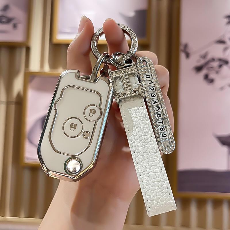 Honda Accord, Odyssey, CRV, Fit Fällbart Fodral för Fjärrnyckel