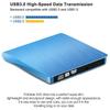 External DVD Optical Drive USB 3.0 DVD Player Type-C DVD ROM Reader Writer Disk Drive