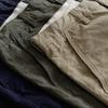 Erkek Pantolon Orta Bel Gevşek Düz Renk Çok Cepler Gevşek Düğme Fermuar Kapatma Retro Nefes Alabilir Düz Yumuşak Günlük Giyim Açık Hava Uzun Kargo Pantolon