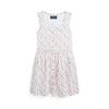 Polo Kids Floral Linen Cotton Dress Girl 2 6 Cwpodrsr3d20589999