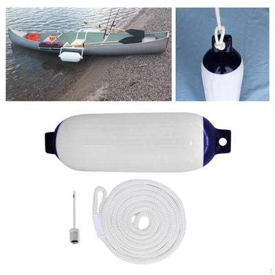 Boats Fenders Marine Docking Waterproof Sun Protection 6"x20" Mooring Buoy Inflatable Boat