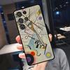 Coque Abstrait Wassily Kandinsky Pour Samsung Galaxy S22 S23 Ultra S21 S20 FE S9 S10 Note 10 Plus Note 20 Ultra Housse