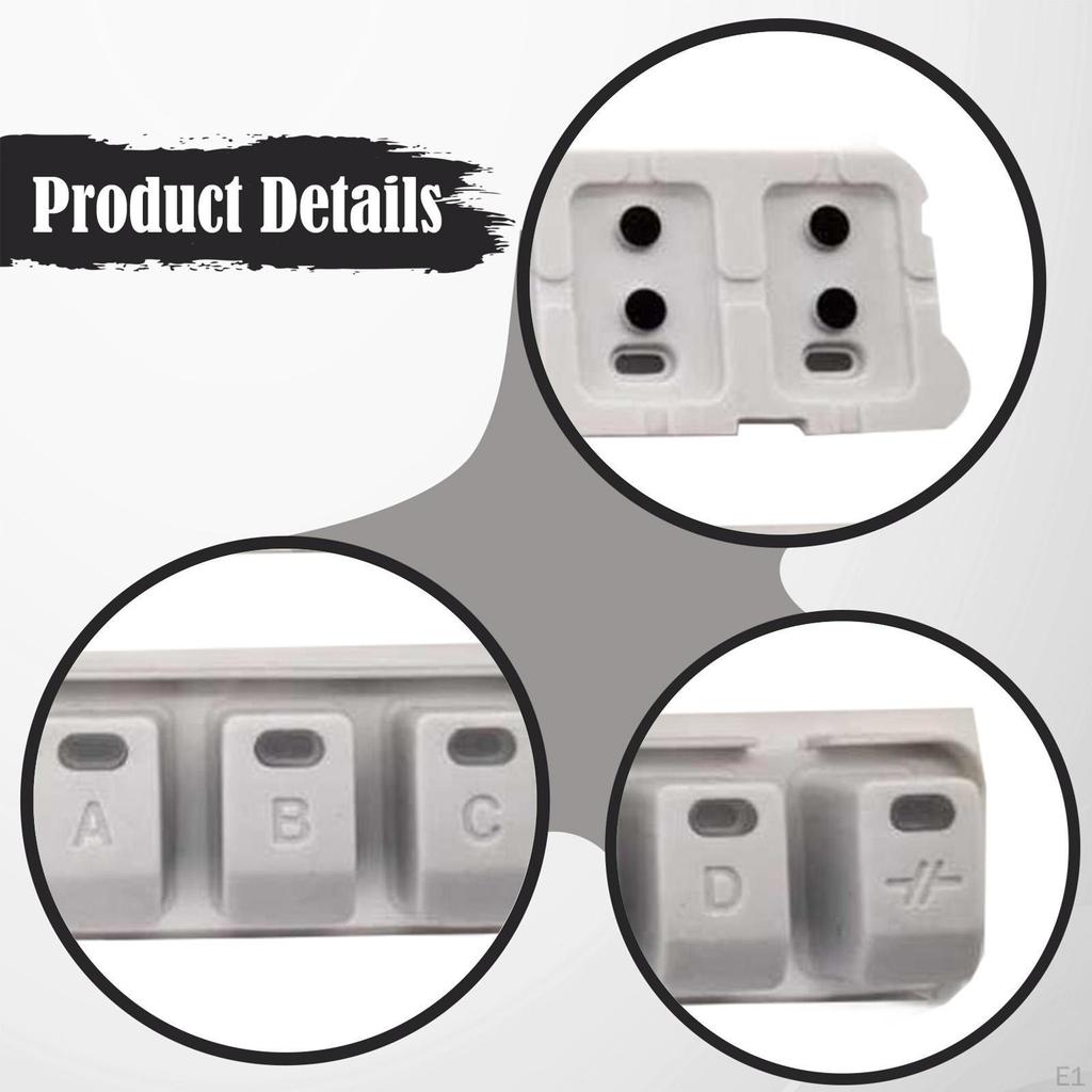 Key Conductive Rubber Silicone,Intro Main Staccato Performance Spare Maintenance Replace for S750