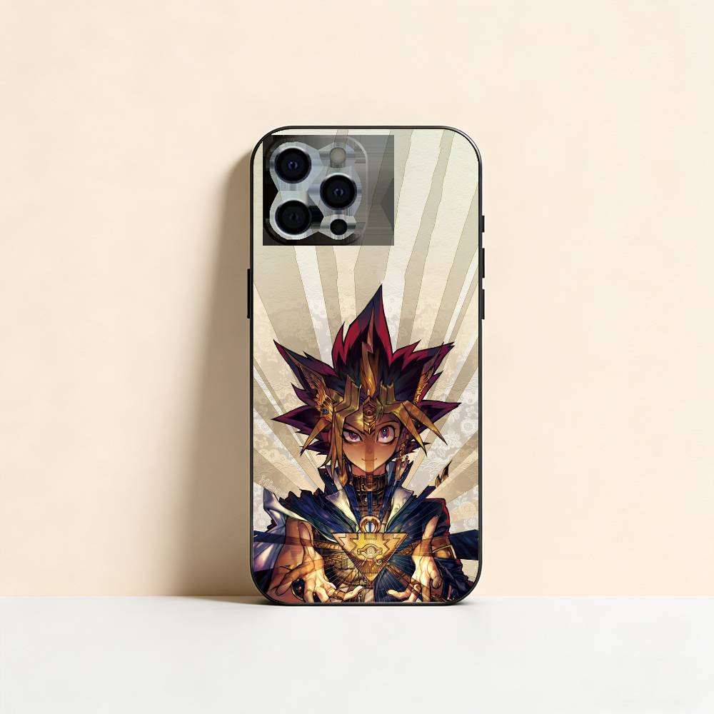 Yugioh Yami Yugi Phone Case For iPhone 17, 16,15,14,13,12,11 Plus,Pro Max, Others Soft Black Cover iPhone14Plus
