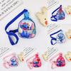 Lilo Stitch Kids Cartoon Mini Backpack With Polyester Fabric For Toddler Daily Use