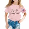 Toddler Girl Boy T-Shirts Kids Top Boys And Girls Printed Short Sleeved T-shirt 1-12Y Summ