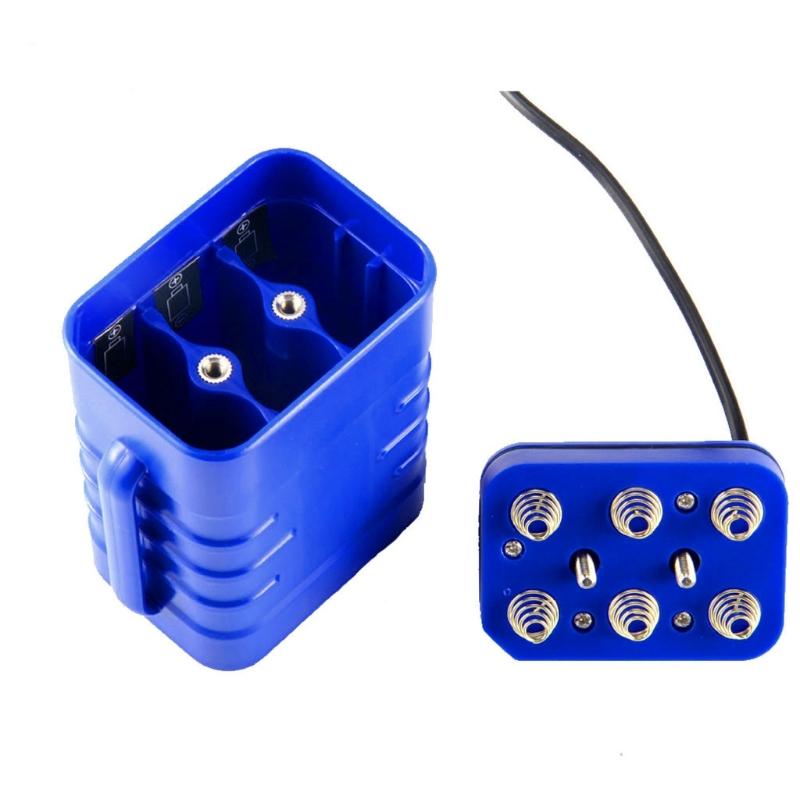 1 Pc 6x18650 12V Rechargeable Battery Pack for Case Waterproof Housing Cover Battery Storage Box with 5.5x2.1mm Adapter