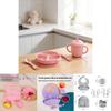 Baby Silicone Feeding Set With Suction Bowl And Learning Utensils For Toddler Nutrition