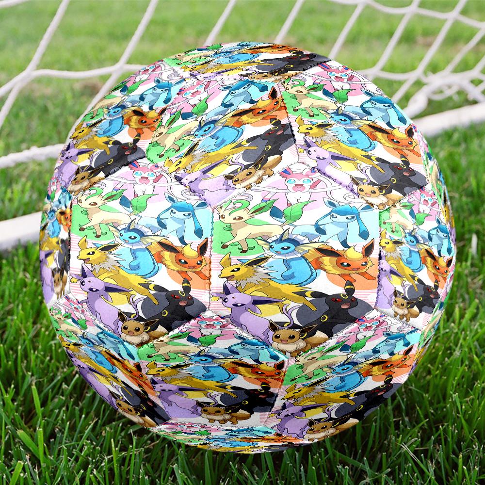 Pokémon Theme Size 5 Soccer Ball, Suitable for Both Indoor and Outdoor Matches, a Gift Suitable for Everyone.