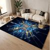 Custom Rug BIRMINGHAM CITY Pattern Print Name Text Soft Non‑Slip Floor Carpet for Home Indoor Decoration