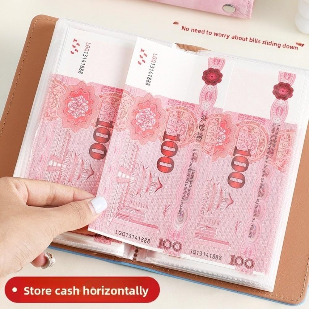 Password Lock Savings Challenge Binder Waterproof Budget Bill Planner Personal Finance