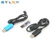 RS232 Converter PL2303 PL2303HX USB to UART TTL Cable Module 4P 4Pin Intelligent Electronic Serial Cable Supports Linux Mac Win7
