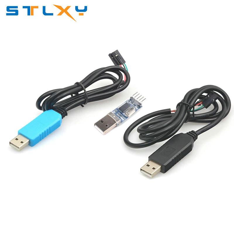 RS232 Converter PL2303 PL2303HX USB to UART TTL Cable Module 4P 4Pin Intelligent Electronic Serial Cable Supports Linux Mac Win7