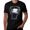 Eddie der Emu T-Shirt Sport Basic Kurzarm T-Shirt