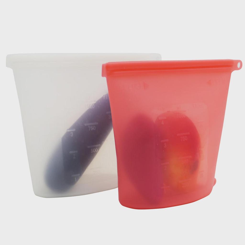 New Silicone Fresh-Keeping Ziplock Bag for Food Storage and Freezing
